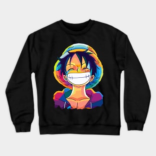 Monkey D Luffy One Piece Crewneck Sweatshirt